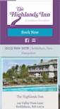 Mobile Screenshot of highlandsinn-nh.com